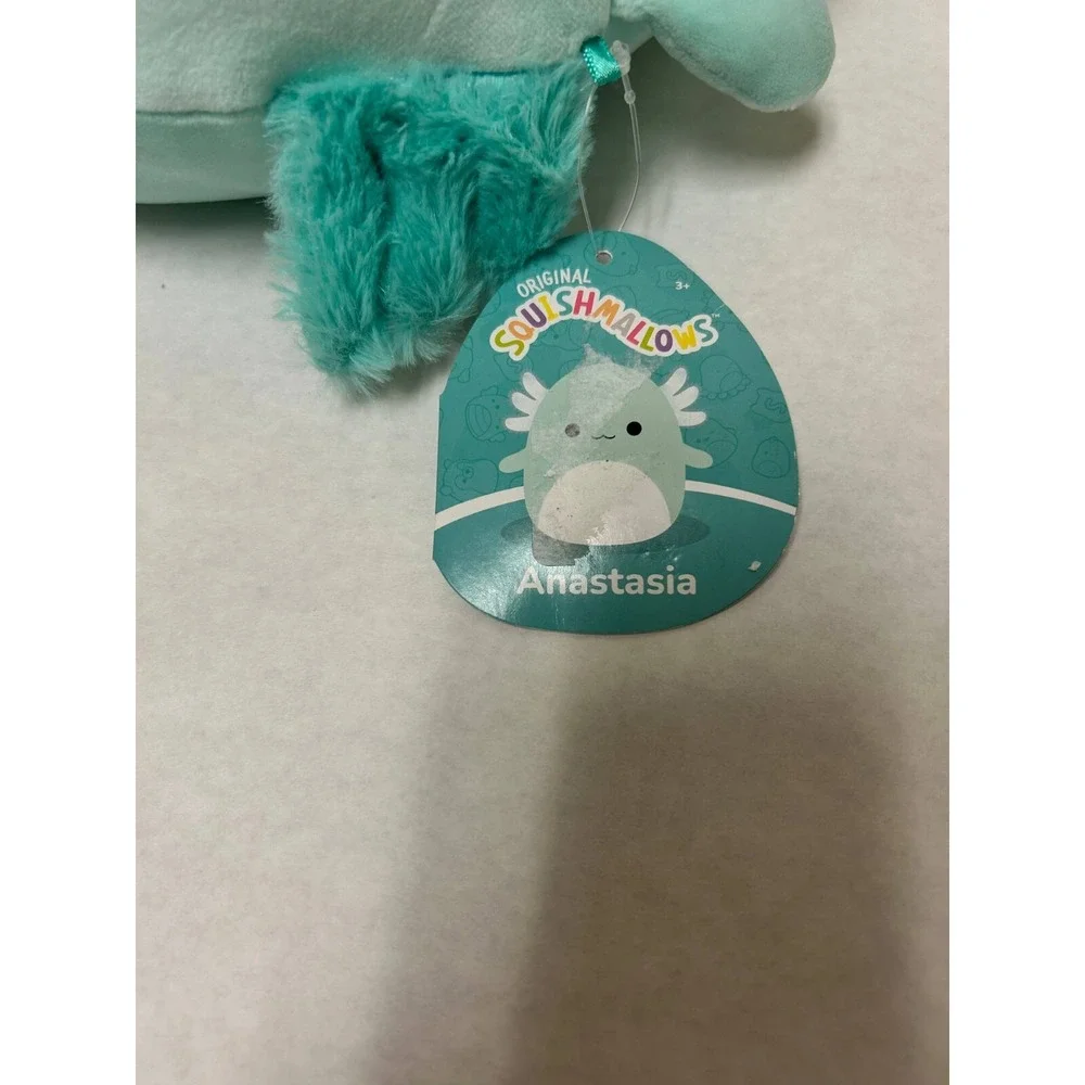 Squishmellow Anastasia The Axolotl Plush Child Toy Green Ultra‎ Soft Stuffed 10
